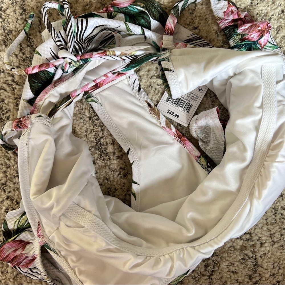 Shade & Shore Textured Ruffle Strap One Piece - Picture 8 of 11